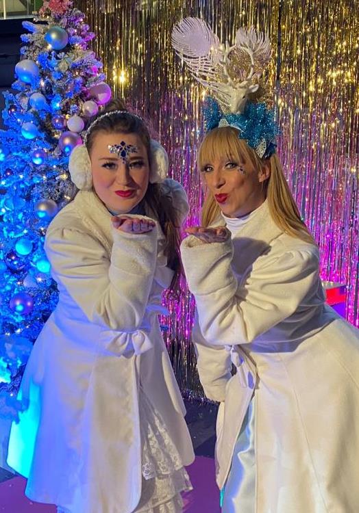 Winterdames. www.kerst-entertainment.nl