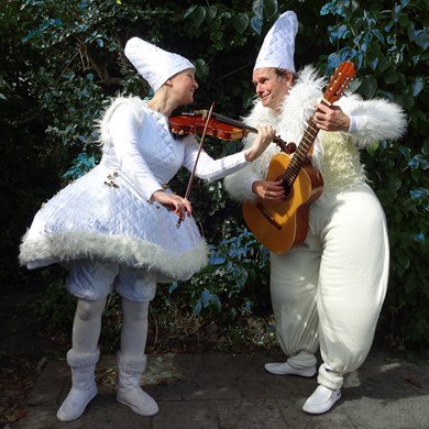 Wintergasten. www.kerst-entertainment.nl